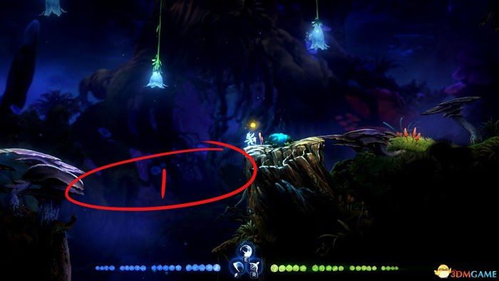 聖靈之光2 (Ori and the Will of the Wisps) 水墨沼澤左下角隱藏房間進入方法