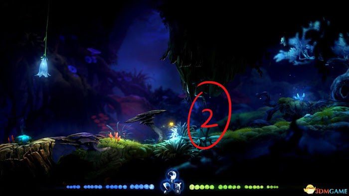 聖靈之光2 (Ori and the Will of the Wisps) 水墨沼澤左下角隱藏房間進入方法