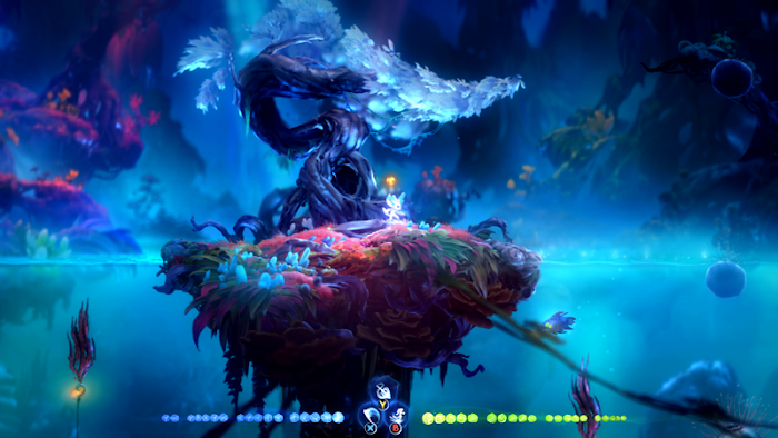 聖靈之光2 (Ori and the Will of the Wisps) 光之池解謎區域進入方法