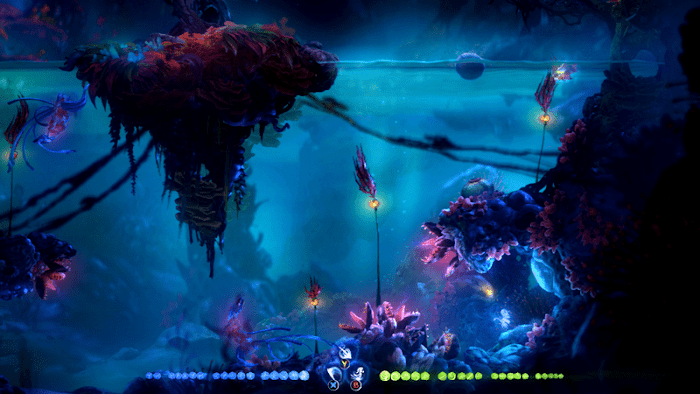 聖靈之光2 (Ori and the Will of the Wisps) 光之池解謎區域進入方法