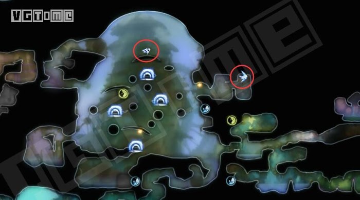 聖靈之光2 (Ori and the Will of the Wisps) 精靈試煉精靈比賽全位置地圖