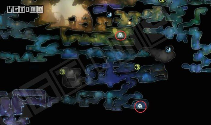 聖靈之光2 (Ori and the Will of the Wisps) 精靈碎片槽收集地圖