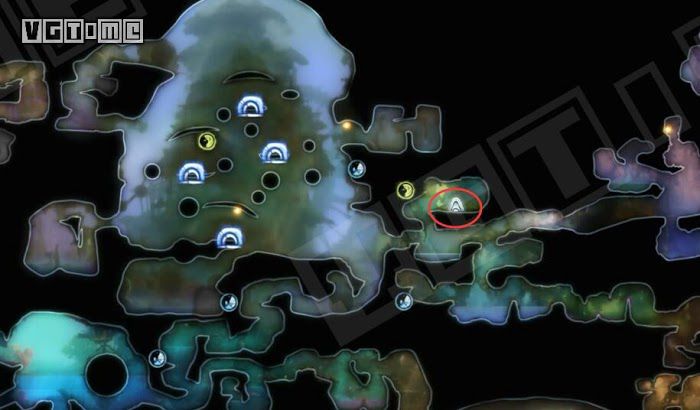 聖靈之光2 (Ori and the Will of the Wisps) 精靈碎片槽收集地圖