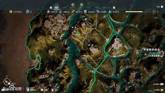 刺客教條 奧德賽 (Assassin's Creed Odyssey) 極樂世界陶片位置分享