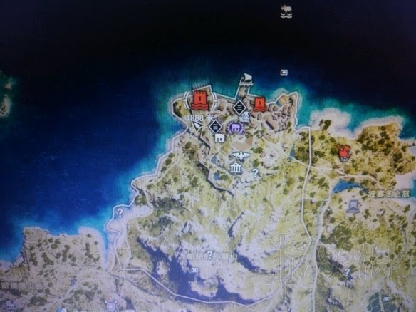 刺客教條 奧德賽 (Assassin's Creed Odyssey) DLC第二章上古維序者位置圖文標記