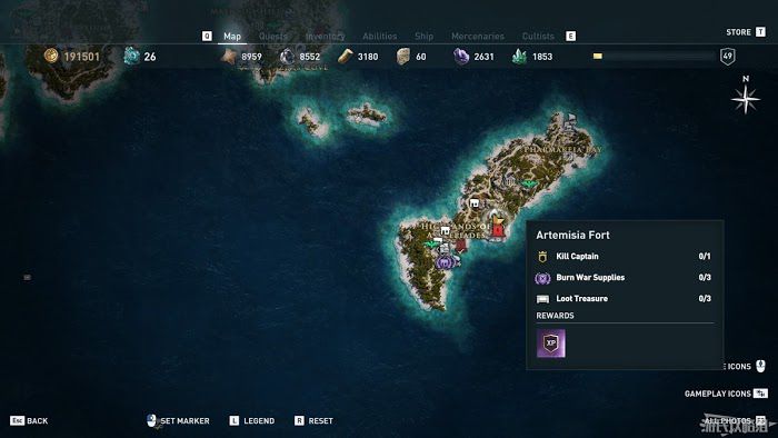 刺客教條 奧德賽 (Assassin's Creed Odyssey) 所有傳奇武器面板資料與取得方法分享