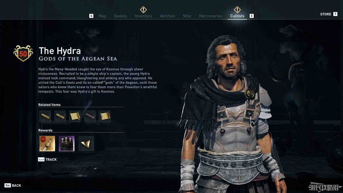 刺客教條 奧德賽 (Assassin's Creed Odyssey) 所有傳奇武器面板資料與取得方法分享