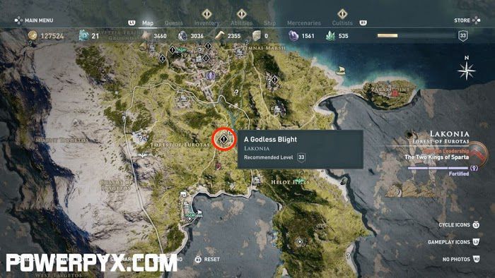 刺客教條 奧德賽 (Assassin's Creed Odyssey) 支線任務圖文全解