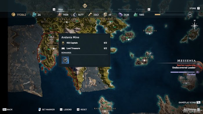 刺客教條 奧德賽 (Assassin's Creed Odyssey) 所有傳奇武器面板資料與取得方法分享