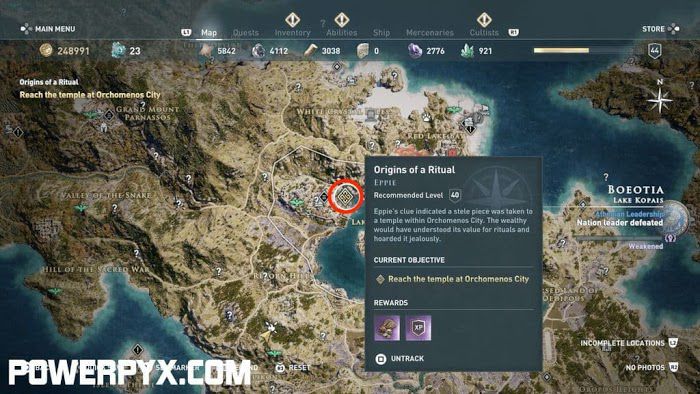 刺客教條 奧德賽 (Assassin's Creed Odyssey) 支線任務圖文全解