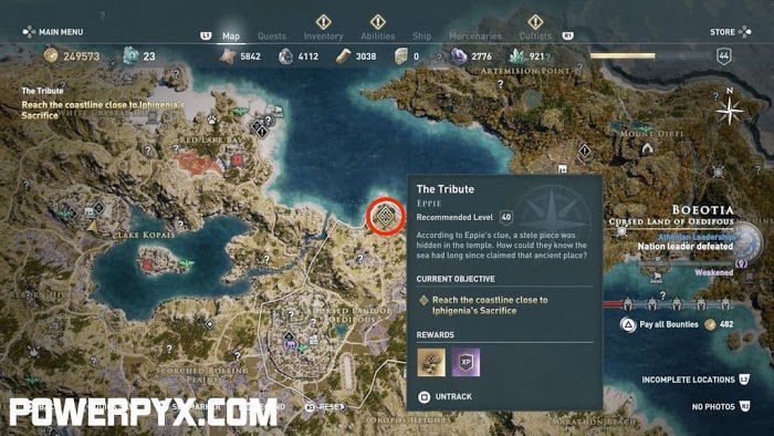 刺客教條 奧德賽 (Assassin's Creed Odyssey) 支線任務圖文全解