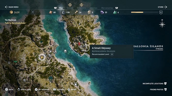 刺客教條 奧德賽 (Assassin's Creed Odyssey) 支線任務圖文全解