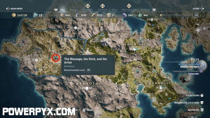 刺客教條 奧德賽 (Assassin's Creed Odyssey) 支線任務圖文全解