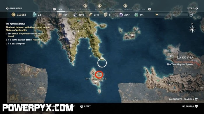 刺客教條 奧德賽 (Assassin's Creed Odyssey) 支線任務圖文全解