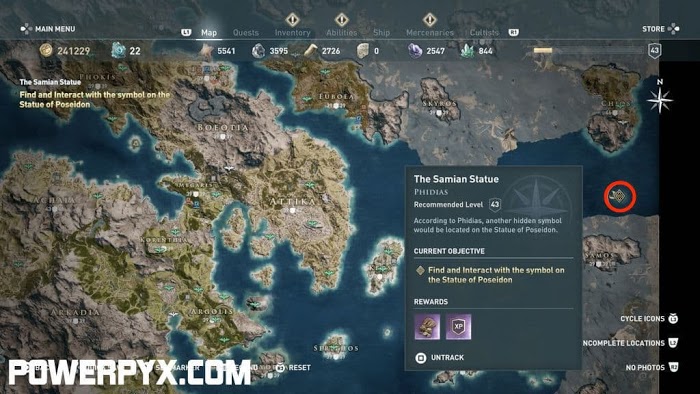 刺客教條 奧德賽 (Assassin's Creed Odyssey) 支線任務圖文全解