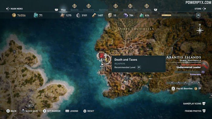 刺客教條 奧德賽 (Assassin's Creed Odyssey) 支線任務圖文全解