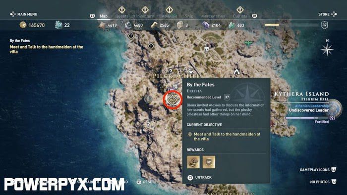 刺客教條 奧德賽 (Assassin's Creed Odyssey) 支線任務圖文全解