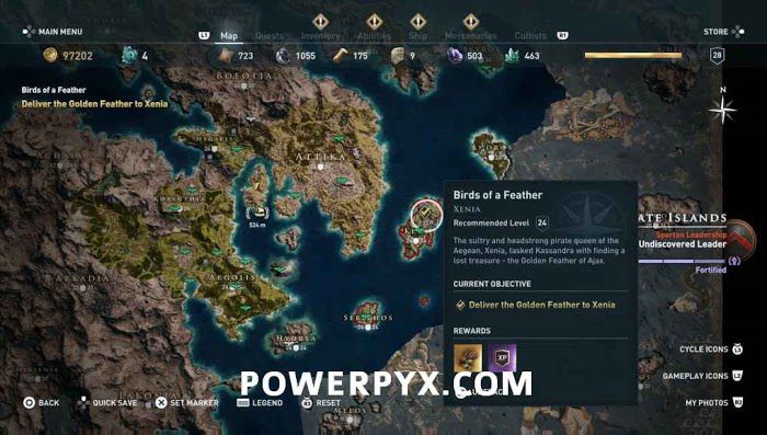 刺客教條 奧德賽 (Assassin's Creed Odyssey) 支線任務圖文全解