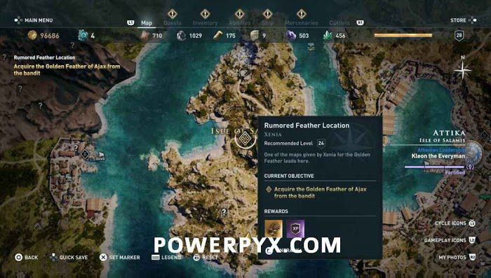 刺客教條 奧德賽 (Assassin's Creed Odyssey) 支線任務圖文全解