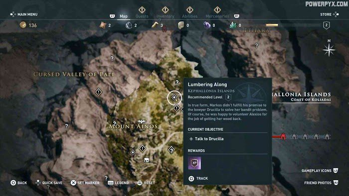 刺客教條 奧德賽 (Assassin's Creed Odyssey) 支線任務圖文全解