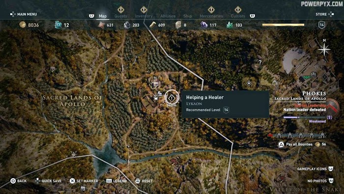 刺客教條 奧德賽 (Assassin's Creed Odyssey) 支線任務圖文全解