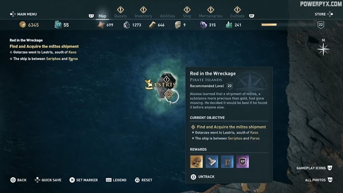 刺客教條 奧德賽 (Assassin's Creed Odyssey) 支線任務圖文全解