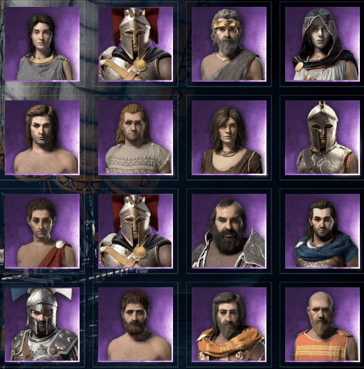 刺客教條 奧德賽 (Assassin's Creed Odyssey) 全特殊船員招募位置