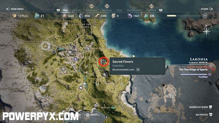 刺客教條 奧德賽 (Assassin's Creed Odyssey) 支線任務圖文全解