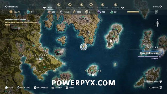 刺客教條 奧德賽 (Assassin's Creed Odyssey) 支線任務圖文全解