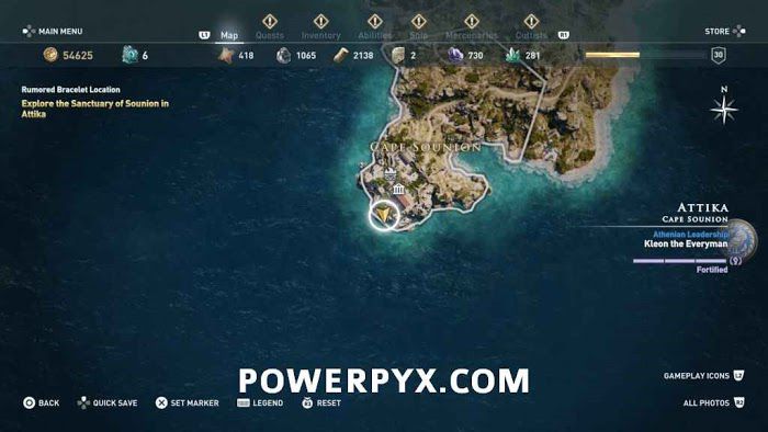 刺客教條 奧德賽 (Assassin's Creed Odyssey) 支線任務圖文全解