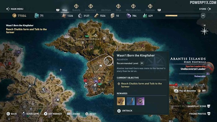 刺客教條 奧德賽 (Assassin's Creed Odyssey) 支線任務圖文全解