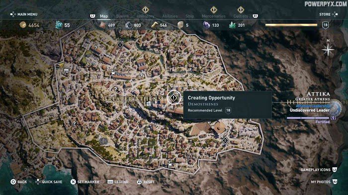 刺客教條 奧德賽 (Assassin's Creed Odyssey) 支線任務圖文全解