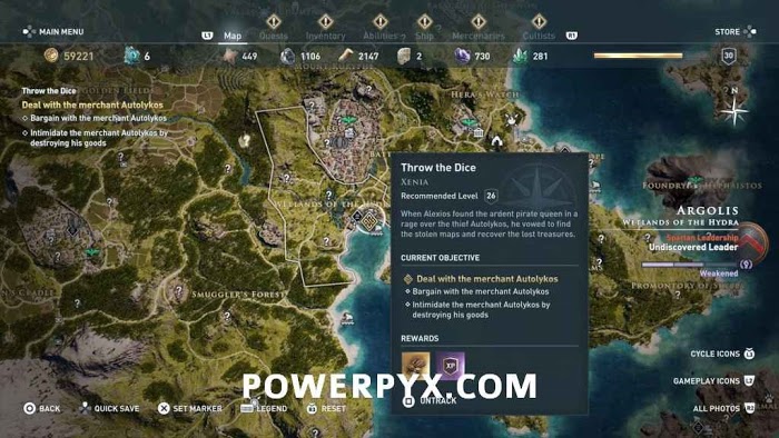 刺客教條 奧德賽 (Assassin's Creed Odyssey) 支線任務圖文全解