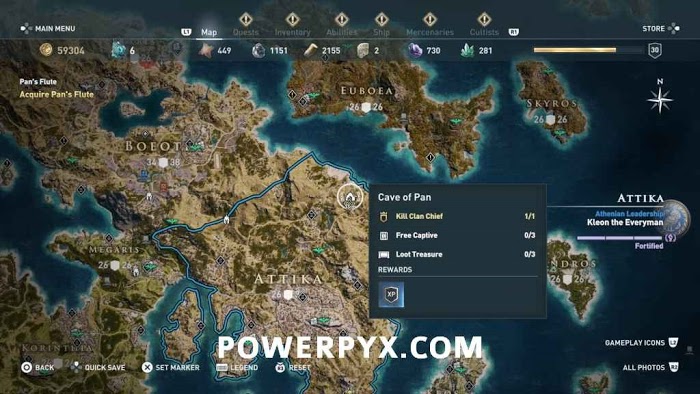 刺客教條 奧德賽 (Assassin's Creed Odyssey) 支線任務圖文全解