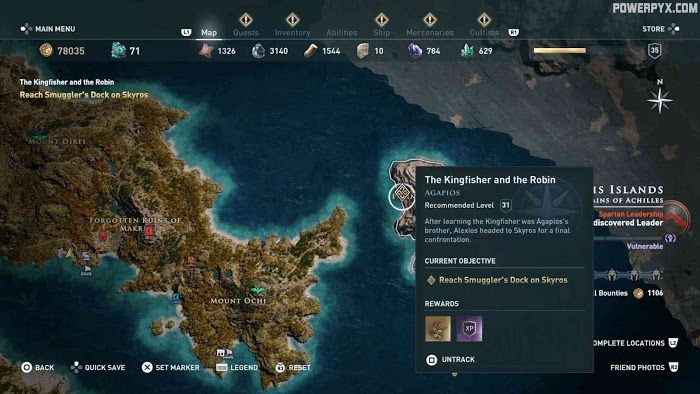 刺客教條 奧德賽 (Assassin's Creed Odyssey) 支線任務圖文全解