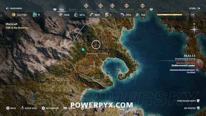 刺客教條 奧德賽 (Assassin's Creed Odyssey) 全古老刻寫板位置地圖