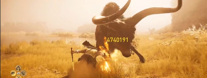 刺客教條 奧德賽 (Assassin's Creed Odyssey) 戰士、刺客與獵人紫裝實戰傷害資料對比