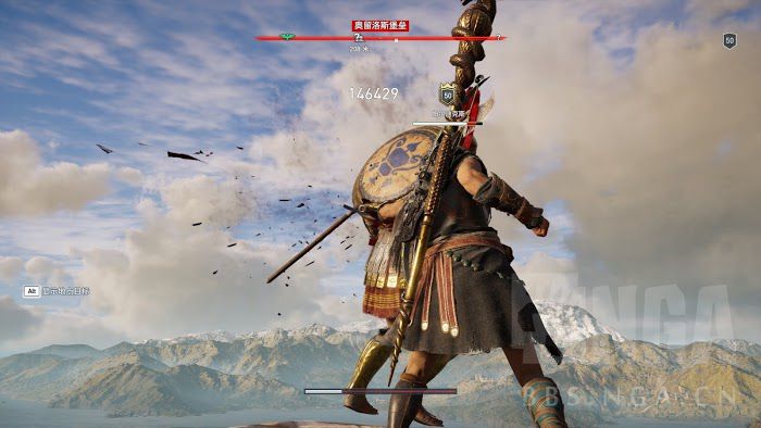 刺客教條 奧德賽 (Assassin's Creed Odyssey) 暴擊手杖與詛咒之矛傷害量測試