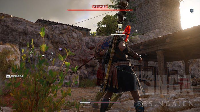 刺客教條 奧德賽 (Assassin's Creed Odyssey) 暴擊手杖與詛咒之矛傷害量測試