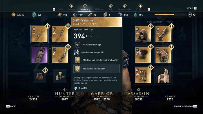 刺客教條 奧德賽 (Assassin's Creed Odyssey) 1.03版越13級殺傭兵方法教學