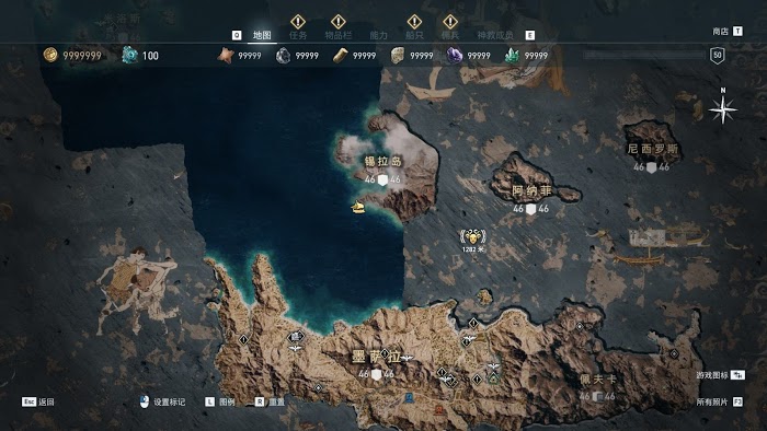 刺客教條 奧德賽 (Assassin's Creed Odyssey) 全神教成員詳細位置說明