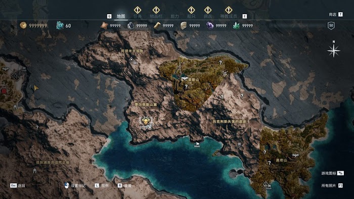 刺客教條 奧德賽 (Assassin's Creed Odyssey) 全神教成員詳細位置說明