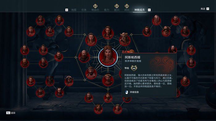 刺客教條 奧德賽 (Assassin's Creed Odyssey) 全神教成員詳細位置說明