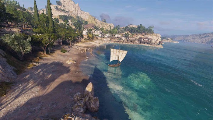 刺客教條 奧德賽 (Assassin's Creed Odyssey) 現實場景原型對比