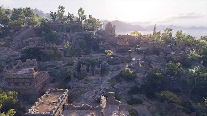 刺客教條 奧德賽 (Assassin's Creed Odyssey) 現實場景原型對比