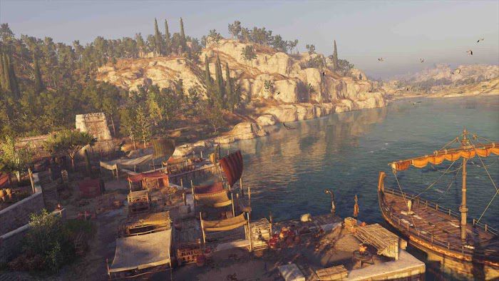 刺客教條 奧德賽 (Assassin's Creed Odyssey) 現實場景原型對比
