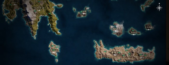 刺客教條 奧德賽 (Assassin's Creed Odyssey) 所有鳥瞰點位置分享