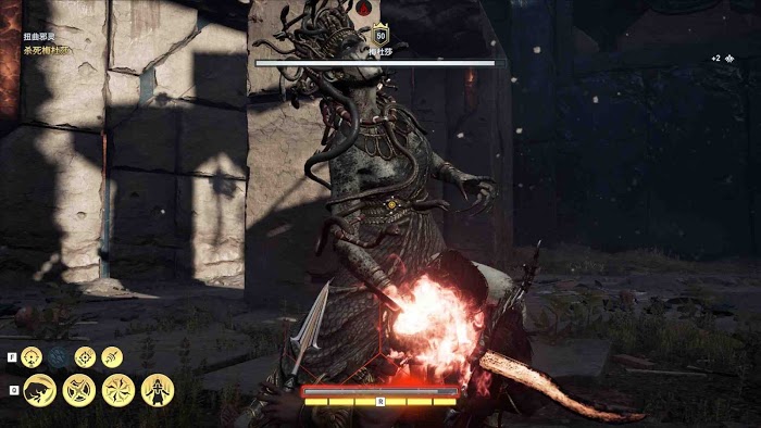 刺客教條 奧德賽 (Assassin's Creed Odyssey) 梅杜莎招式與打法解析