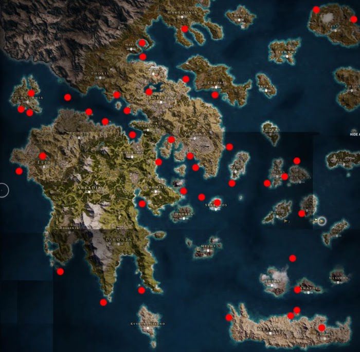 刺客教條 奧德賽 (Assassin's Creed Odyssey) 難點獎盃達成方法