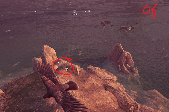 刺客教條 奧德賽 (Assassin's Creed Odyssey) 新手村奧利哈鋼地圖位置